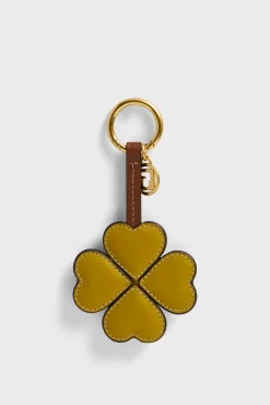 Leather charm - TREFLE GD
