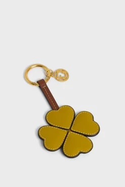 Leather charm - TREFLE GD