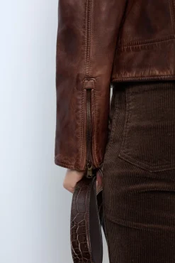 Leather jacket - NATSUNI