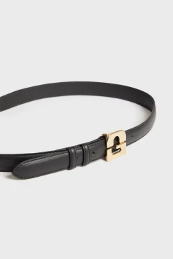 Leather signature belt - LE LAUREN