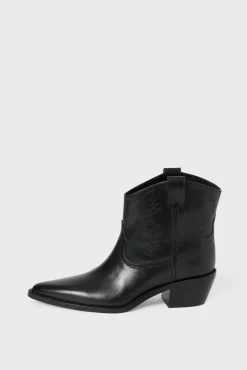 Leather Western Boots - TAYLOR