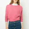 Loose cashmere round neck sweater - JAZMINE
