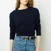 Loose cashmere round neck sweater - JAZMINE