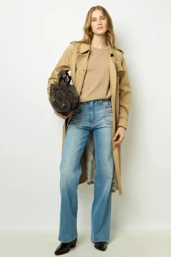 Loose cashmere round neck sweater - JAZMINE