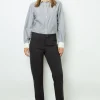 Micro houndstooth 7/8 pants - NOLA