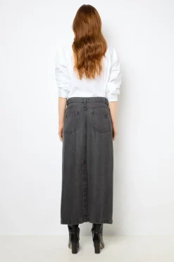 Midi denim skirt - CYBELIA