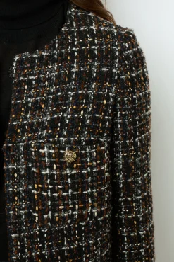 Multi-colored tweed jacket - MATHILDA
