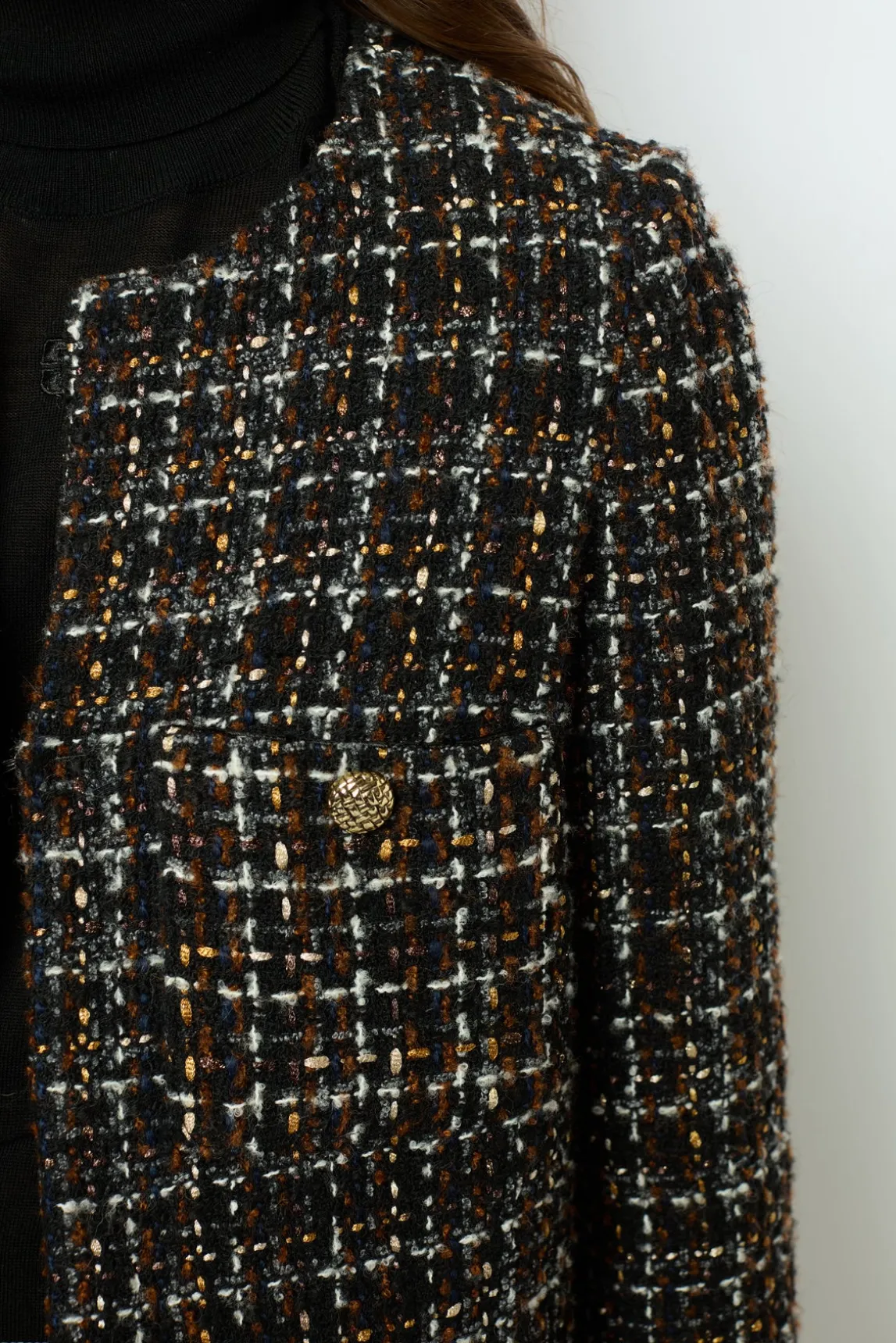 Multi-colored tweed jacket - MATHILDA