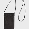 Phoneholder in crumpled leather - LADYPHONE