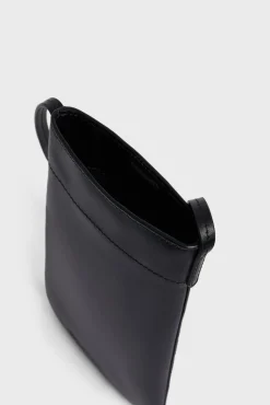 Phoneholder in crumpled leather - LADYPHONE