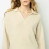 Plain wool polo shirt - JANA