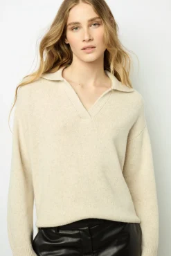 Plain wool polo shirt - JANA