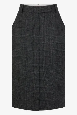 Prince of Wales straight skirt - CAHINA