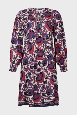 Print mini dress - SAMIA