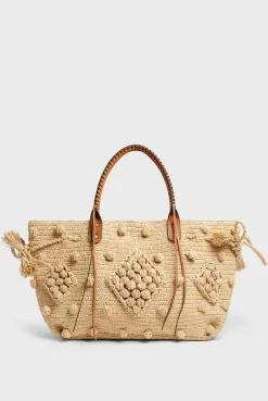 Raffia handbag - 24H RAFFIA