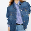 Raw denim jacket - MARCELLINE