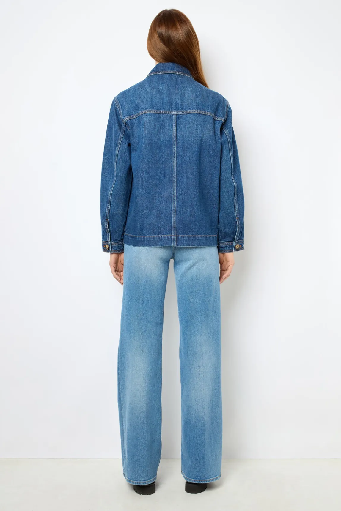 Raw denim jacket - MARCELLINE