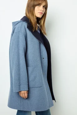 Reversible hooded coat - LANE