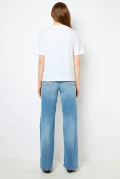 Screen-printed T-shirt - AMBRE