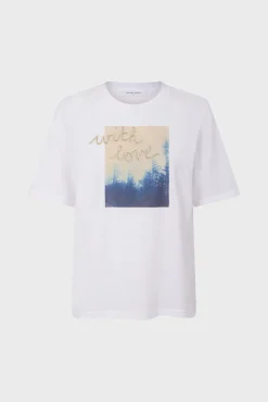 Screen-printed T-shirt - AMBRE