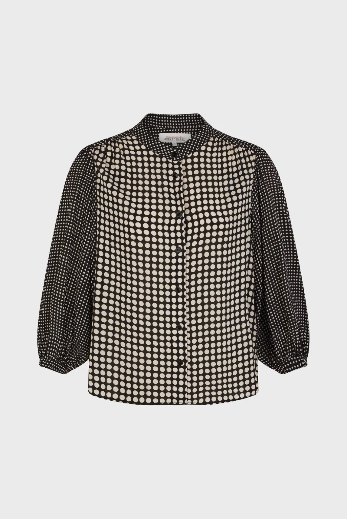 Shirt with a mix of dots - NARIN
