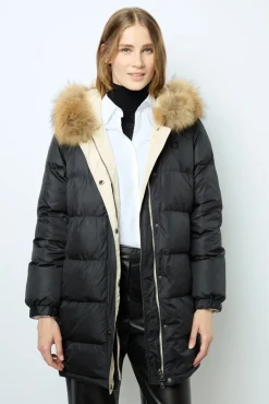 Short reversible down jacket - LAINA