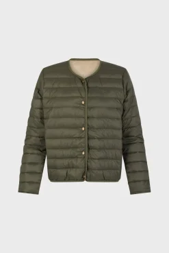 Short reversible down jacket - LETITIA