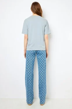 Short sleeves T-shirt with a logo - AZEMIA