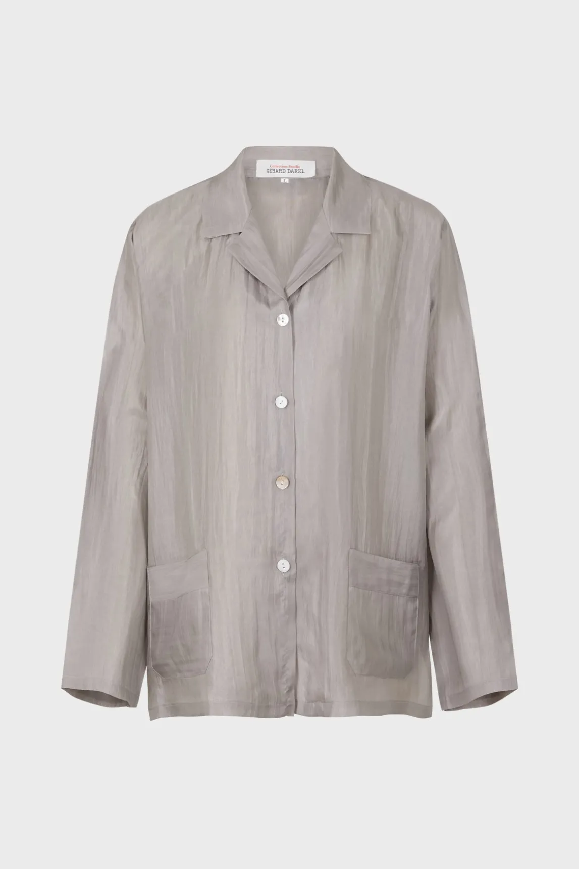 Silk Pyjama - Light grey