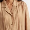 Silk pyjamas - beige