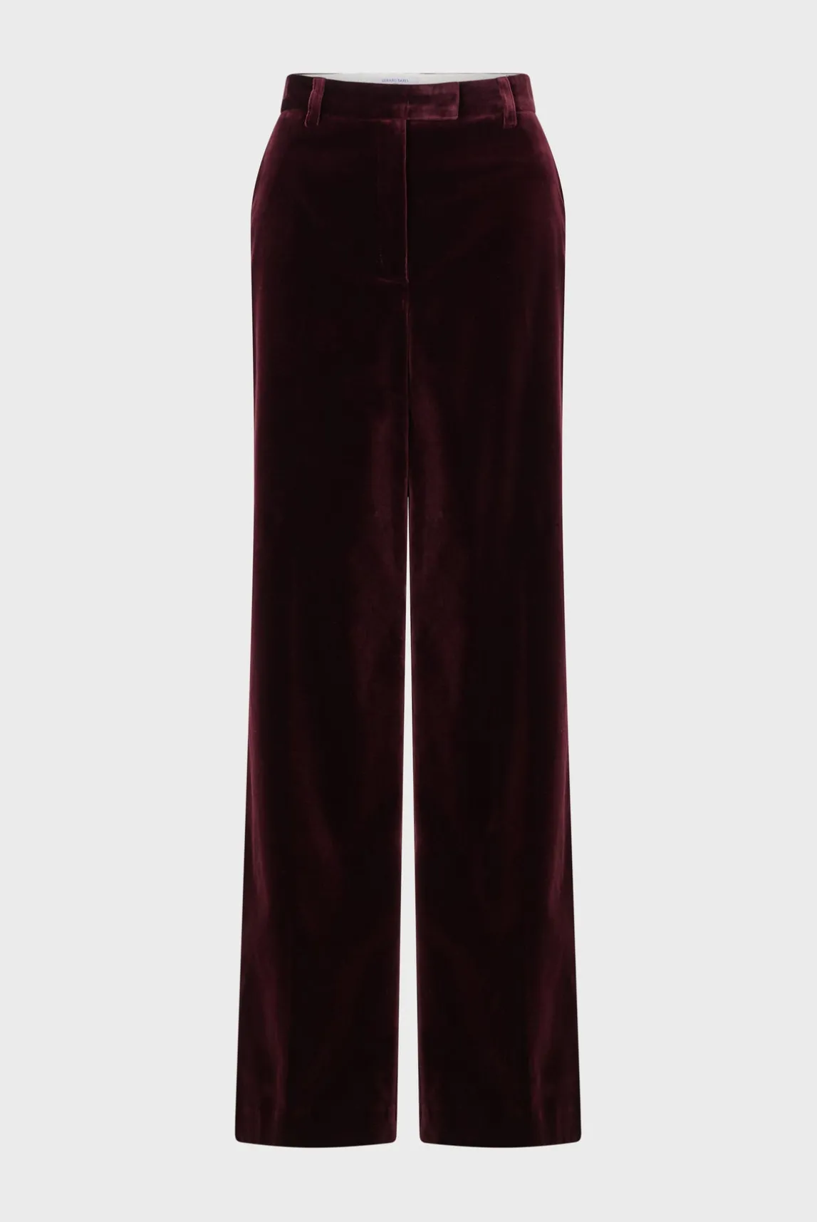 Smooth velvet pants - NORA