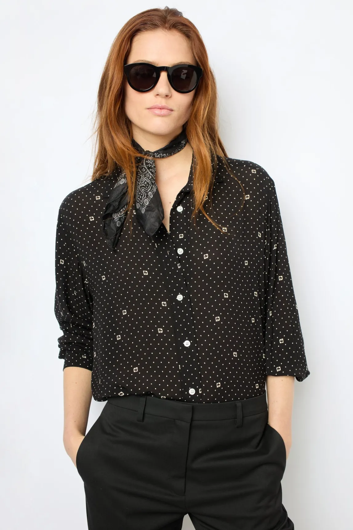 Soft polka dot shirt – CLYDE
