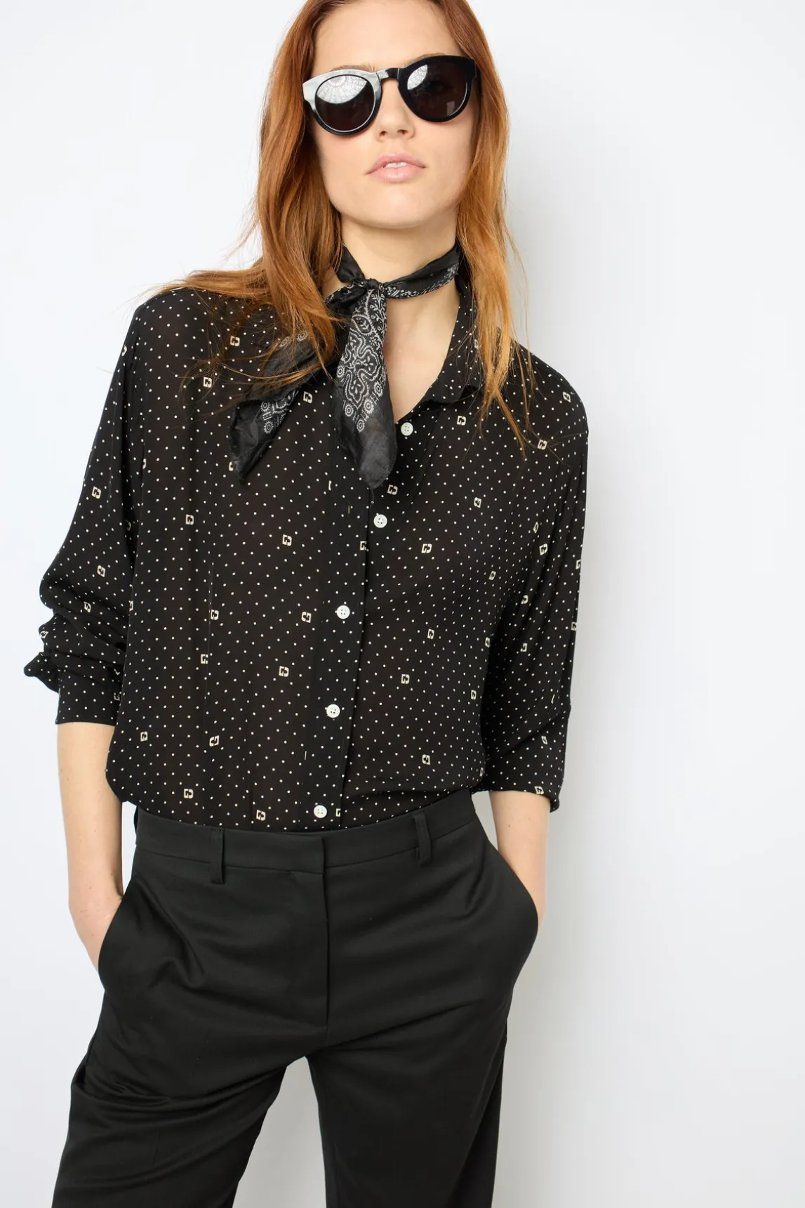 Soft polka dot shirt – CLYDE