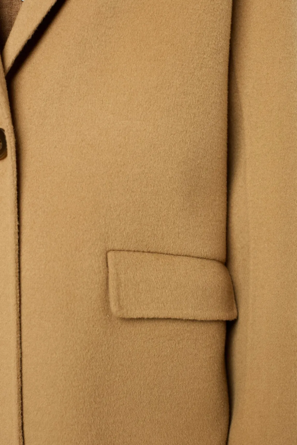 Straight cut double-face wool coat - LANAIA