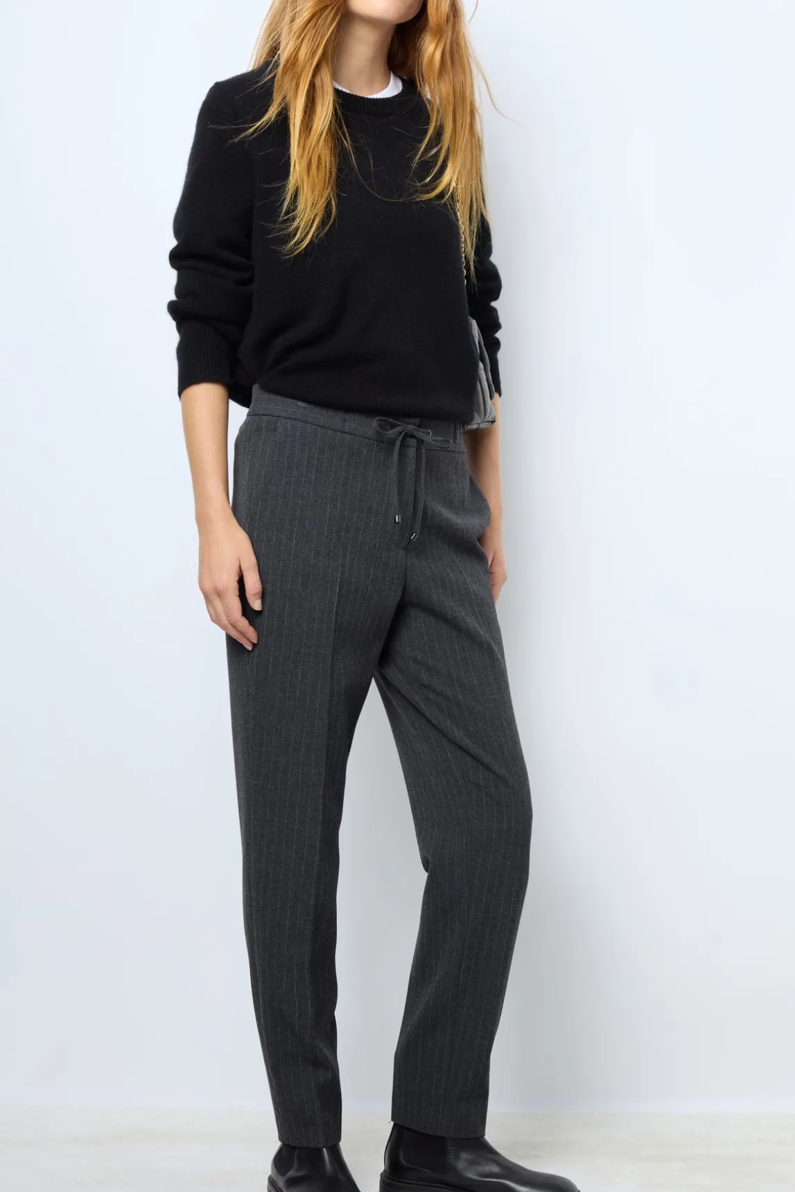 Straight cut striped pants - NEVA