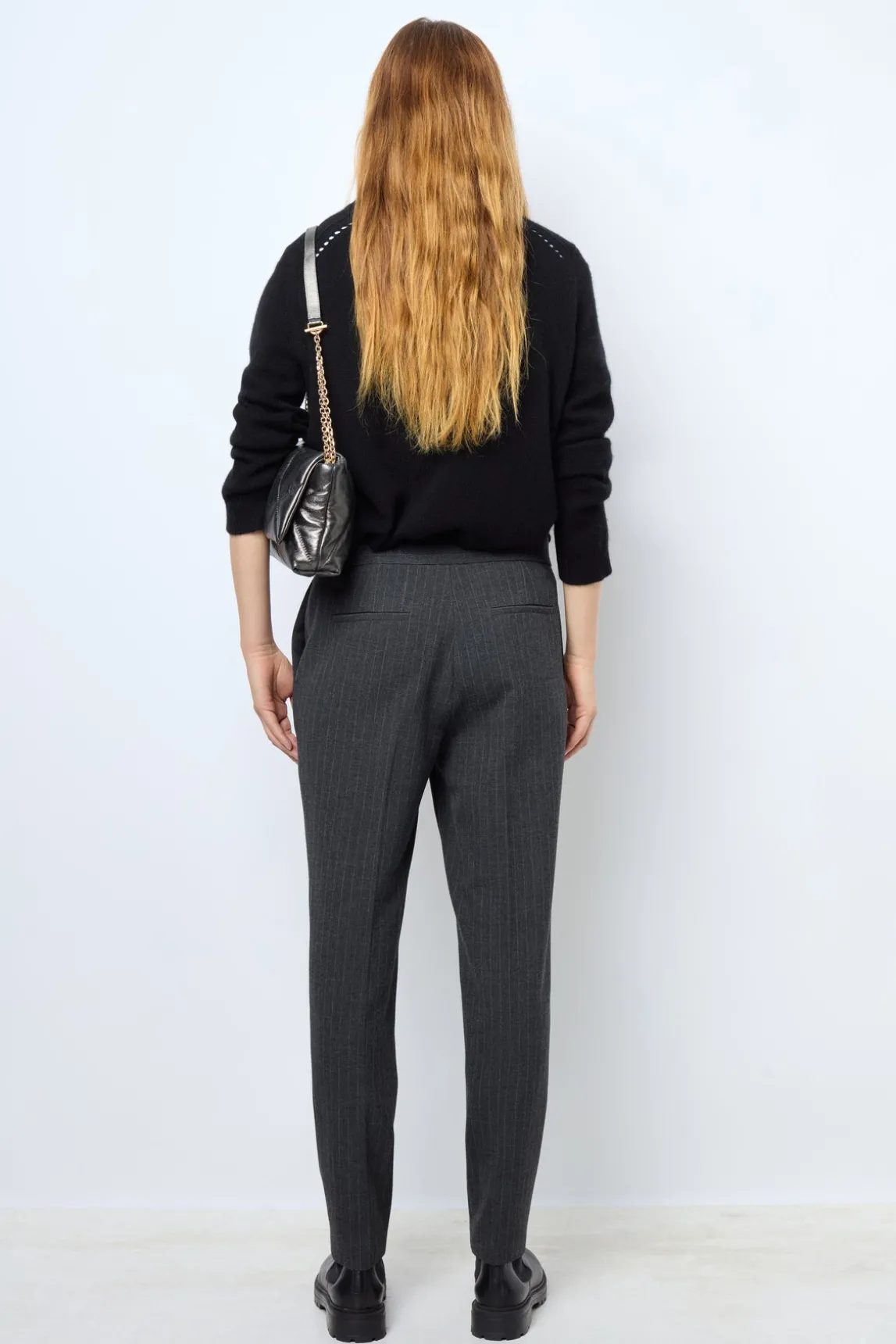 Straight cut striped pants - NEVA