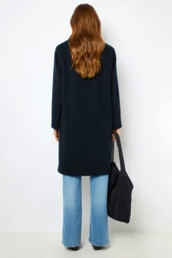 Straight cut wool coat - LATHICIA