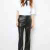 Straight leather pants - NOOR