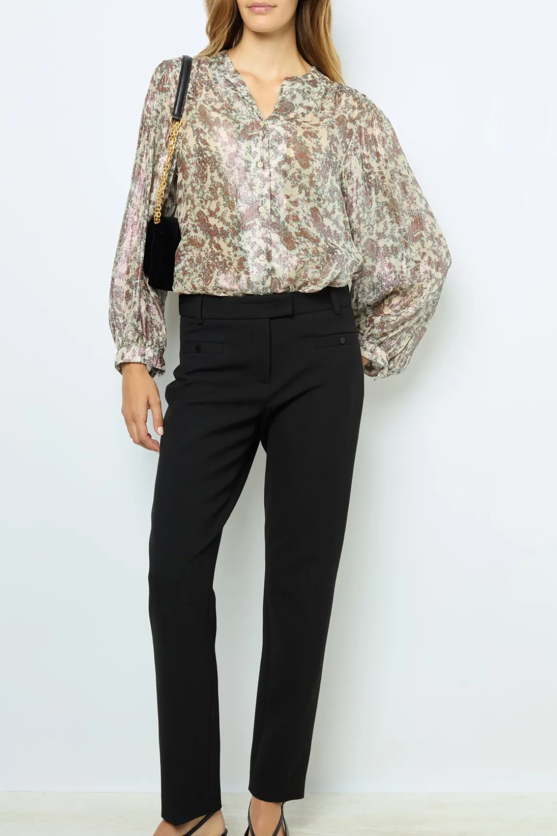 7/8 straight pants - NESSERYN
