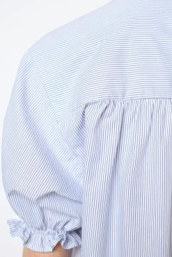 Striped popelin blouse - BAO