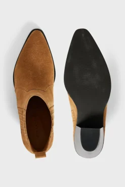 Suede heeled boots - JESSE