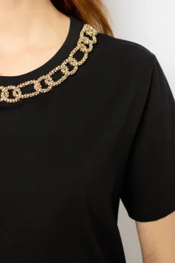 T-shirt with a chain - AGNES