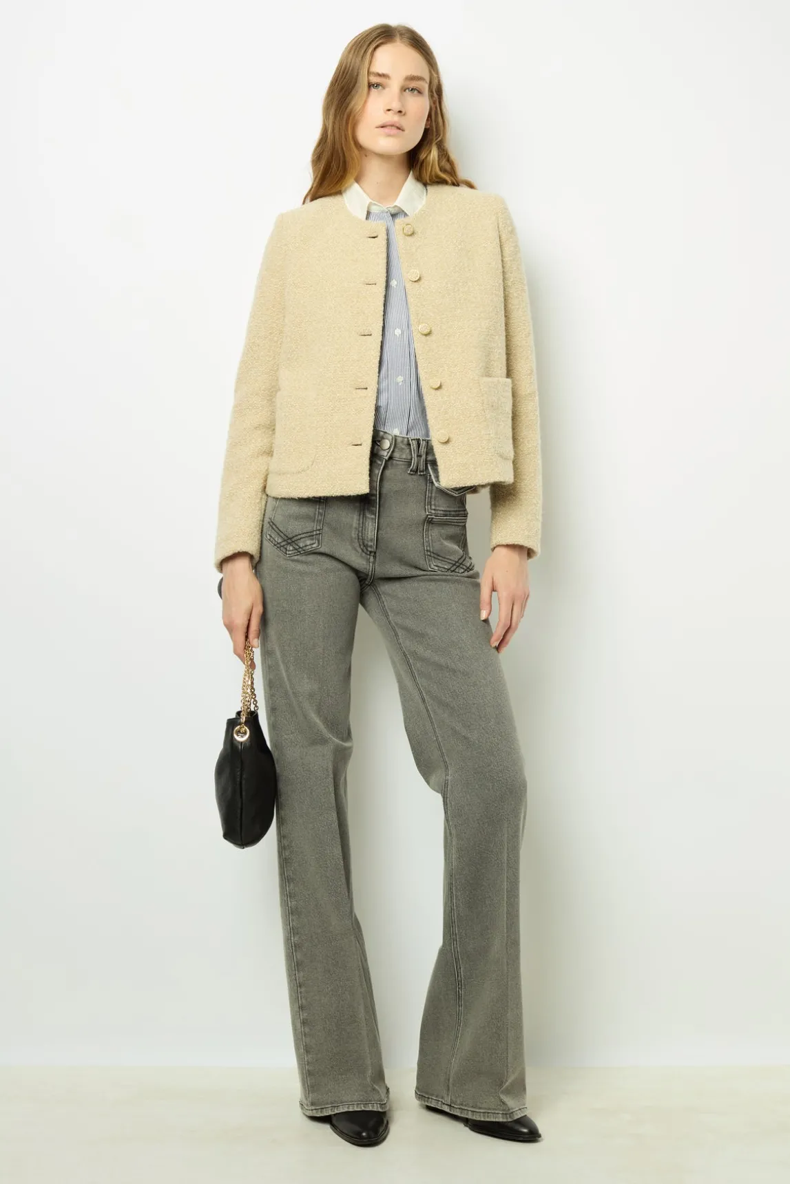 Tweed jacket with lurex - MALIA