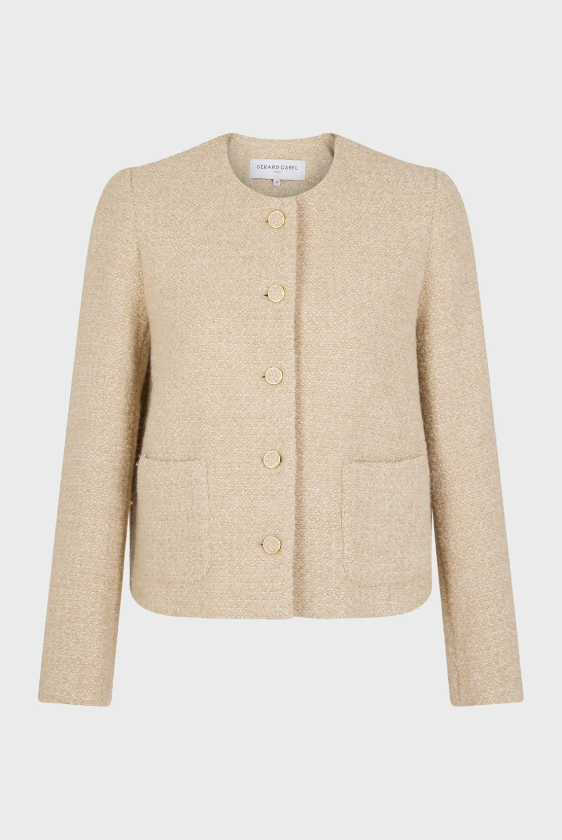 Tweed jacket with lurex - MALIA