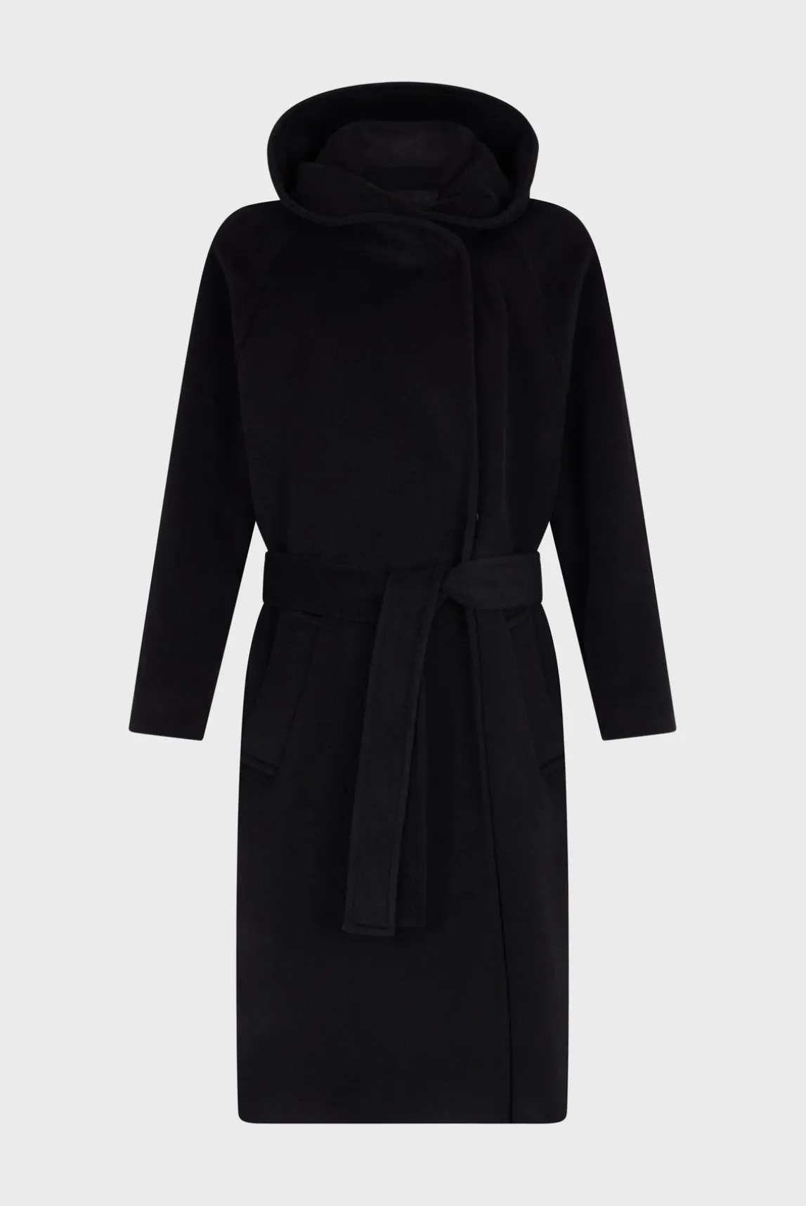 Waisted full-length coat - LANIE