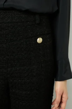 Wide-leg tweed pants - NADINE