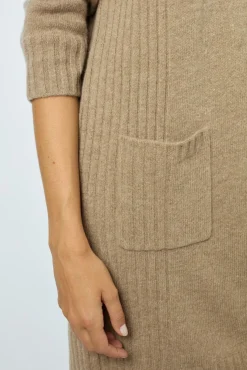 Wool and cashmere mini dress - SOFIA