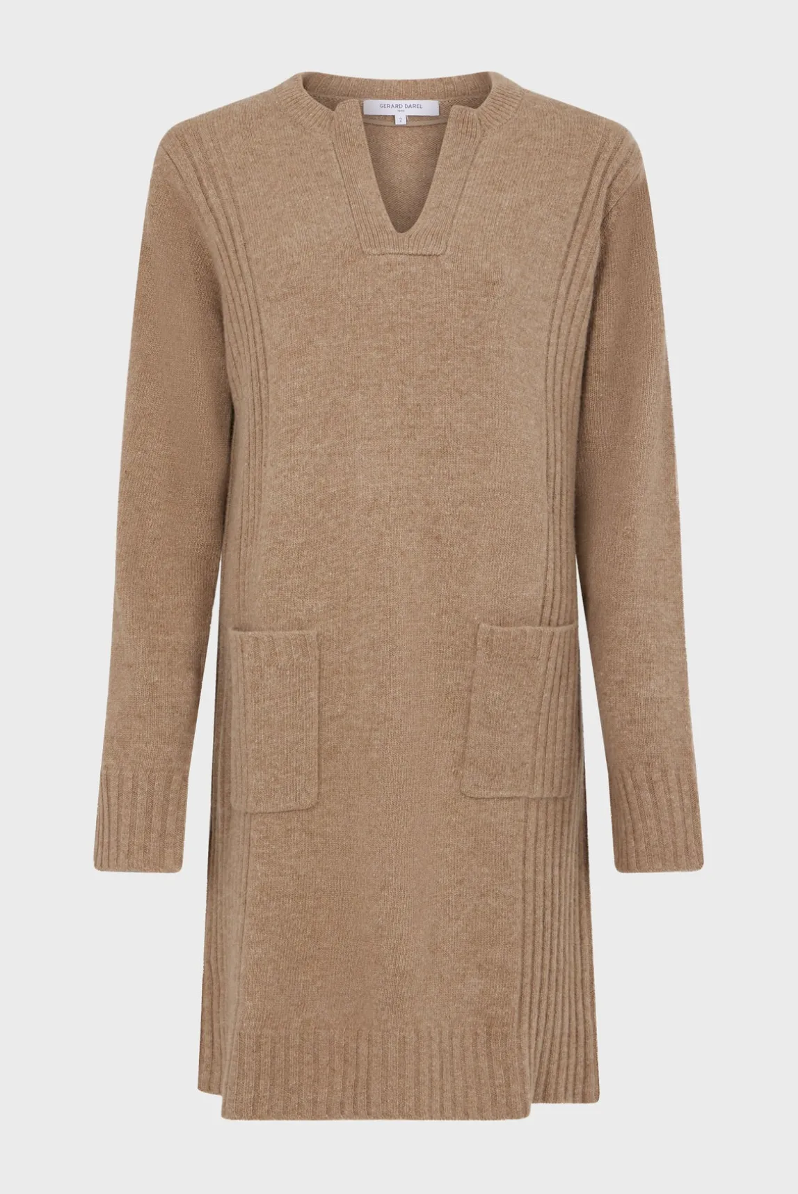 Wool and cashmere mini dress - SOFIA