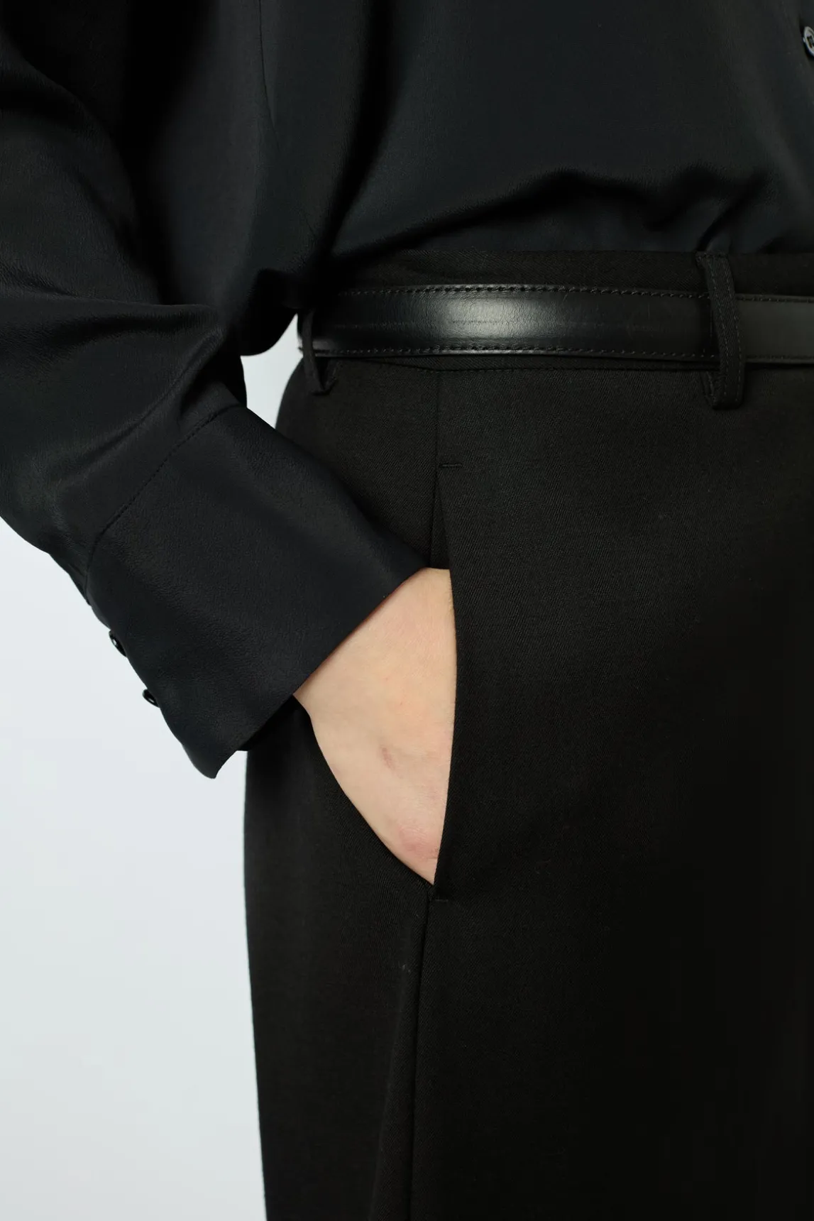 Wool blend Bermuda shorts - NEYLA