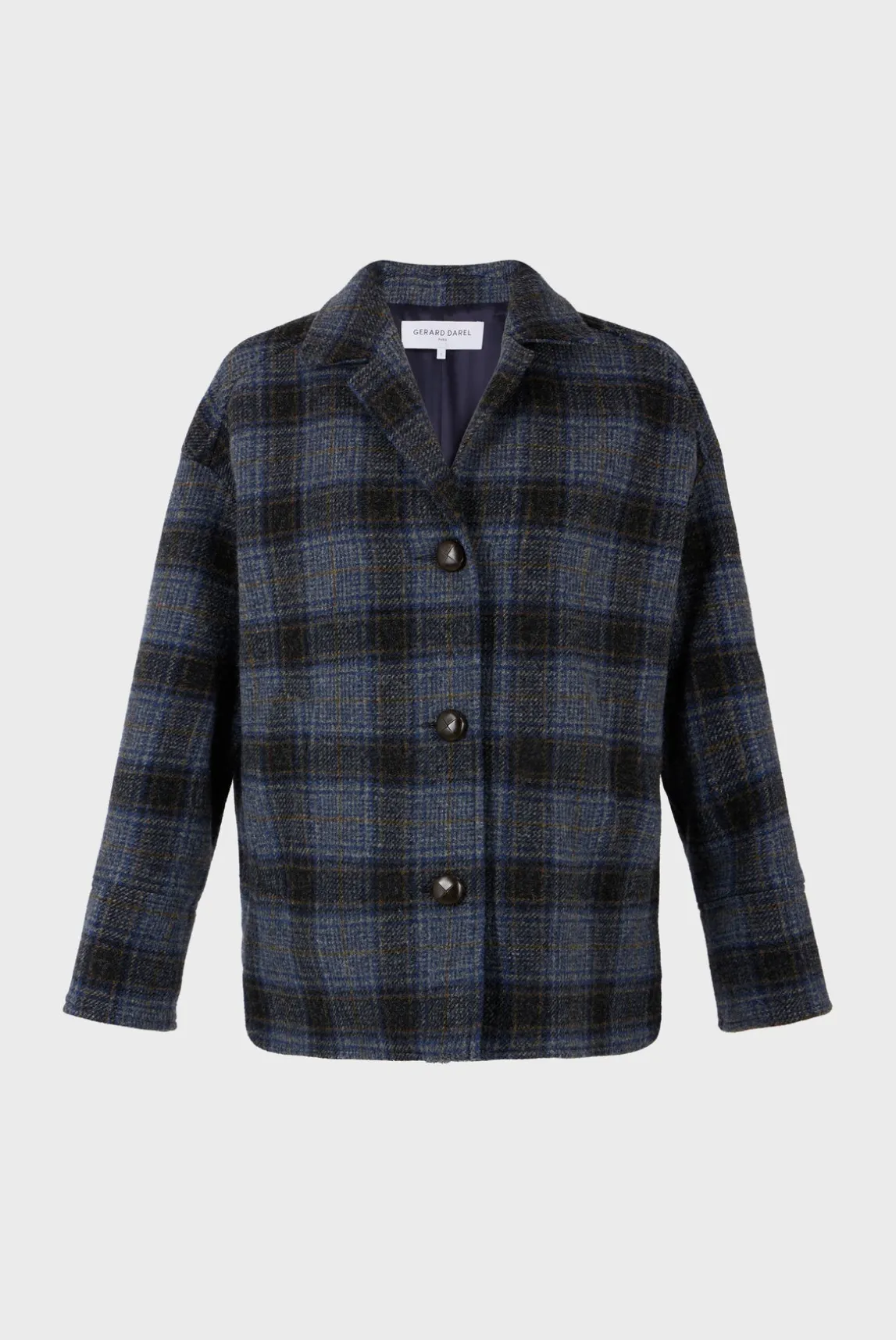 Wool check jacket - MAYSSANE